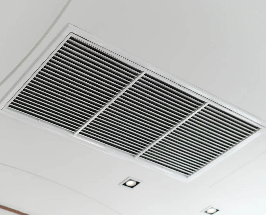 air ventilation unit in residential home in springfield il